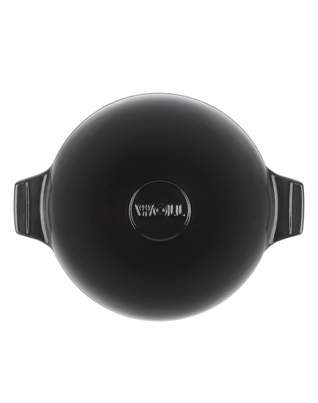 볼 [WOLL] 아이언 무쇠주물 미니웍 18cm (카본그레이) 착용컷