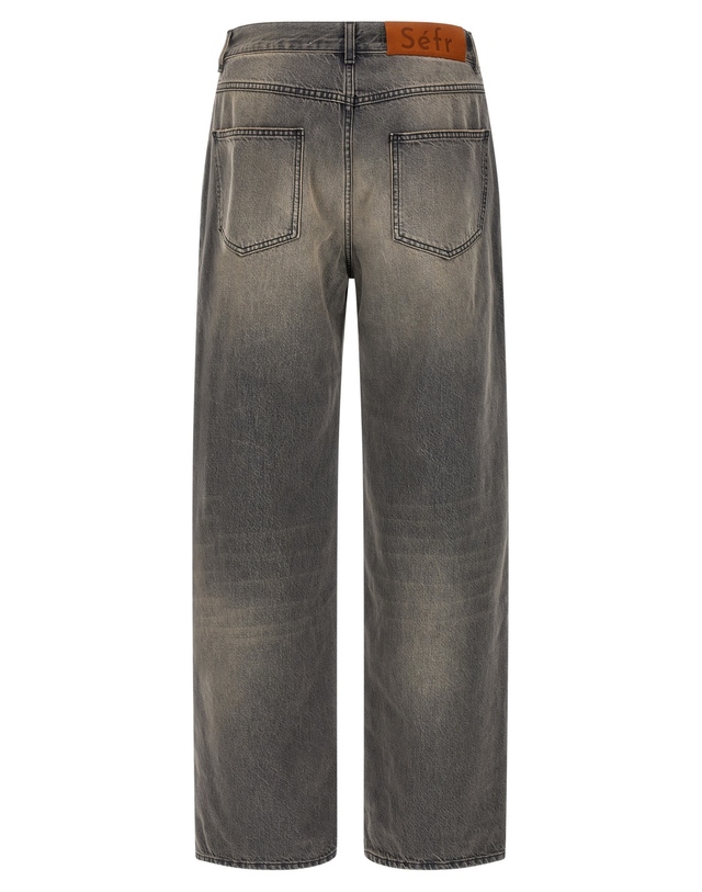 세퍼 [해외직구][세퍼]Mass Jeans 청바지 MSS26MASSDUSTBLACK 7192081 착용컷