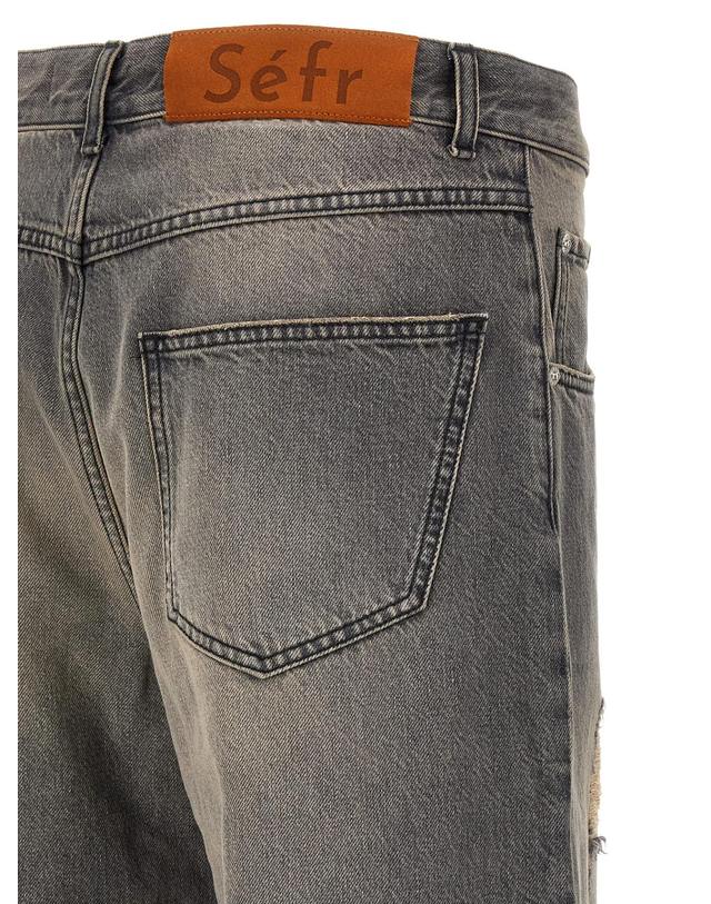 세퍼 [해외직구][세퍼]Mass Jeans 청바지 MSS26MASSDUSTBLACK 7192081 착용컷