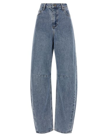[해외직구][셀프포트레이트]Blue Barrel Leg 청바지 RS26813PBLBLUE 6911338