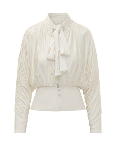 [해외직구][셀프포트레이트] 블라우스 AW26009TBC CREAM 7496200