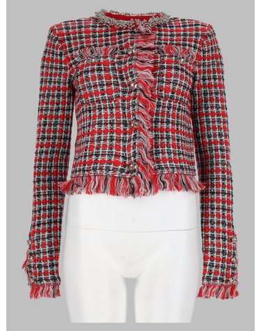 [해외직구][셀프포트레이트] 여성 자켓 AW26-146J-R_RED 7592986