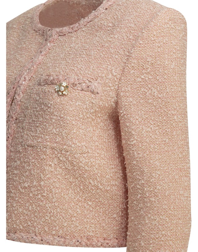 셀프포트레이트 [해외직구][셀프포트레이트] 여성 블레이저 PF26-112J-PPINK 7392722 착용컷