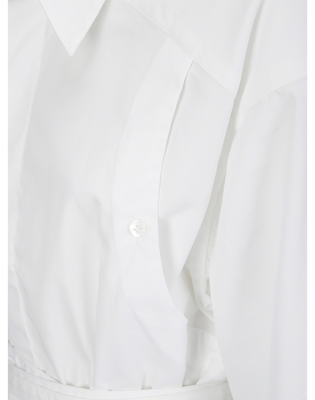 셋추 [해외직구][셋추] 긴팔 셔츠 U241H015C004 WHITE 2790119 착용컷