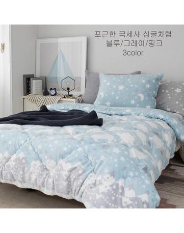 북극곰 극세사 차렵베딩_3color