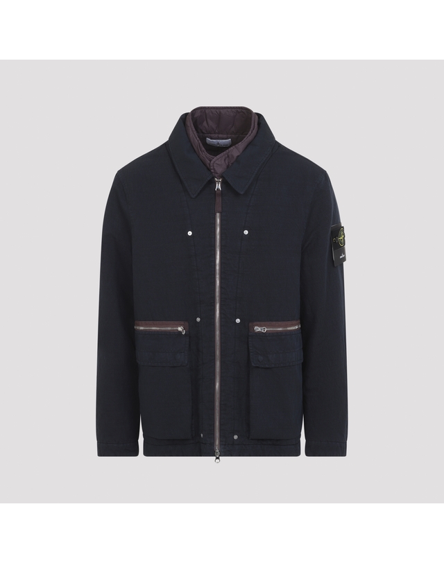 스톤아일랜드 [해외직구][스톤아일랜드] 무스탕 자켓 L2S154100043.S0455 7540998 착용컷