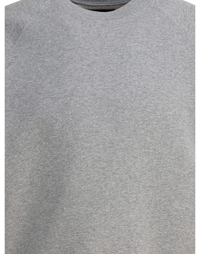 스투시 [해외직구][스투시] 맨투맨 1185700009 GREY HEATHER 5661009 착용컷