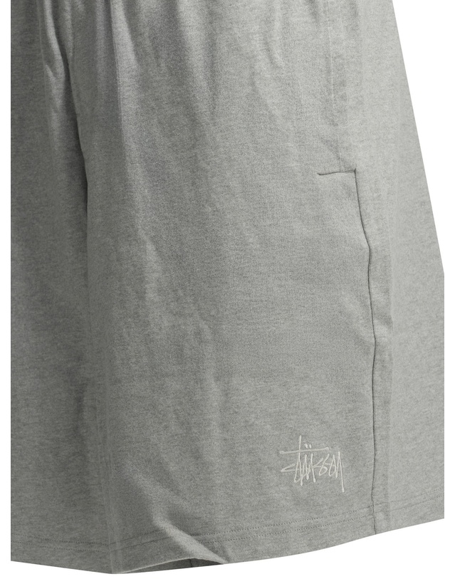 스투시 [해외직구][스투시] 남성 반바지 112334U0009 GREY HEATHER 7239672 착용컷