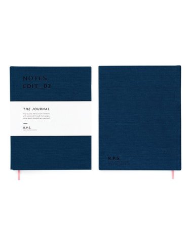 [달링클레멘타인]R.P.S. Notebook Petrol Blue(라인없음)