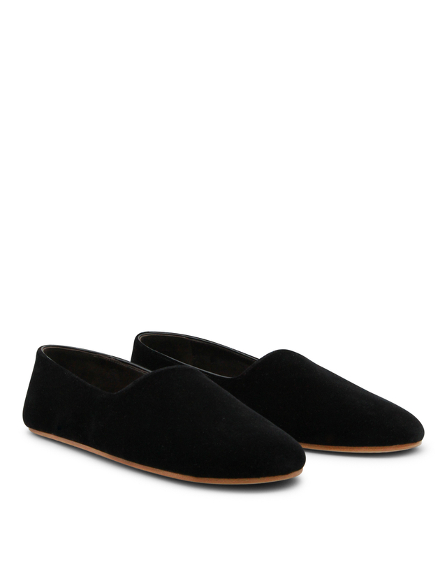 더 로우 [해외직구][더 로우]Ponti 폰티 플랫슈즈 F1782W24BLK 7275299 착용컷