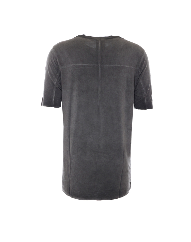 톰 크롬 [해외직구][톰크롬] 반팔 티셔츠 M TS 973COLD DYE GREY 7521881 착용컷