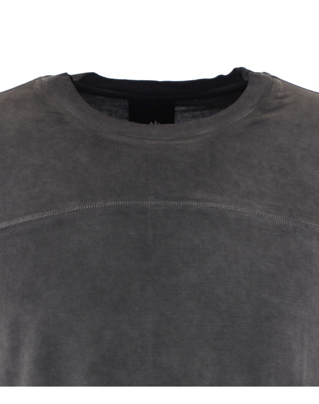 톰 크롬 [해외직구][톰크롬] 반팔 티셔츠 M TS 973COLD DYE GREY 7521881 착용컷