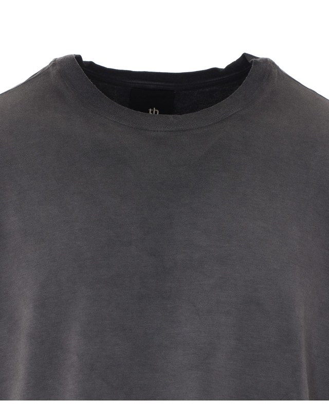 톰 크롬 [해외직구][톰크롬] 반팔 티셔츠 M TS 986COLD DYE GREY 7521912 착용컷