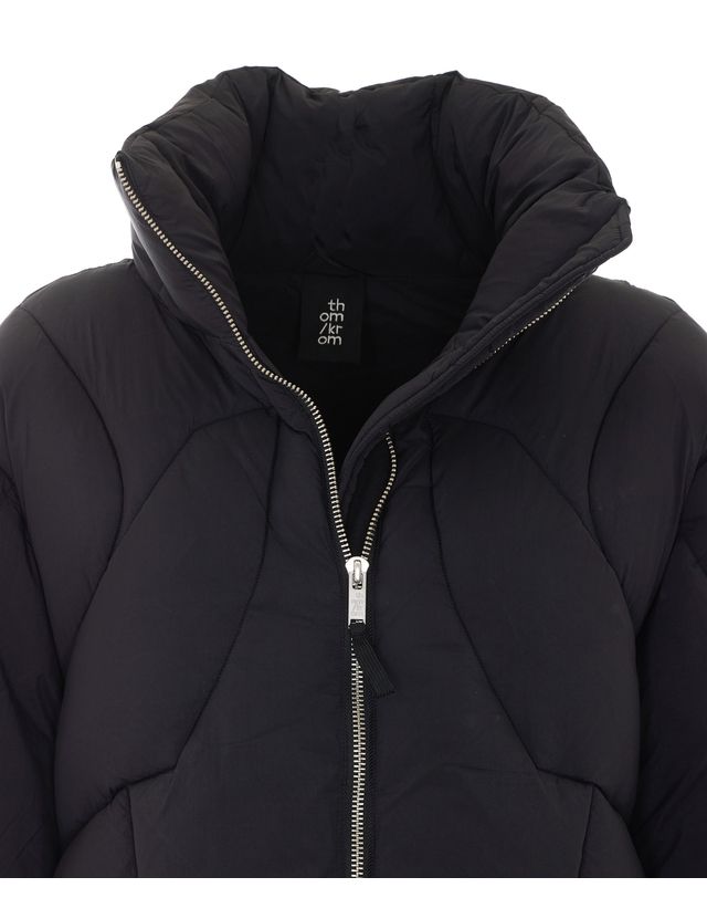 톰 크롬 [해외직구][톰크롬] 남성 패딩 자켓 M J 98BLACK 7604424 착용컷