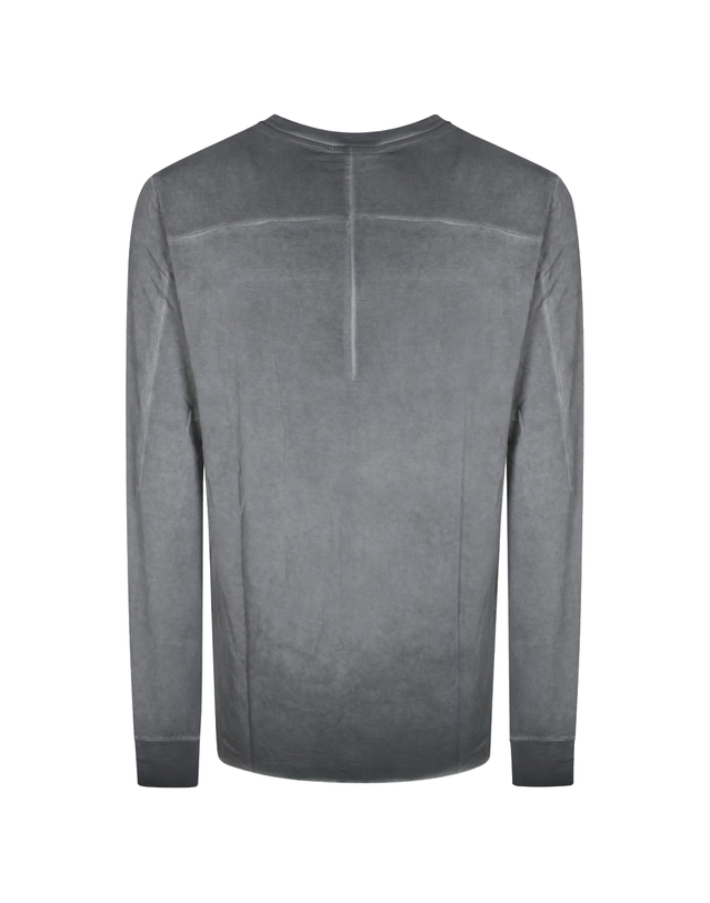 톰 크롬 [해외직구][톰크롬] 긴팔 티셔츠 MTS97001COLD DYE GREY 7610355 착용컷