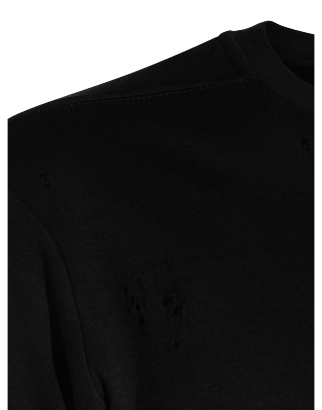 톰 크롬 [해외직구][톰크롬] 긴팔 티셔츠 MTS96901BLACK 7612630 착용컷