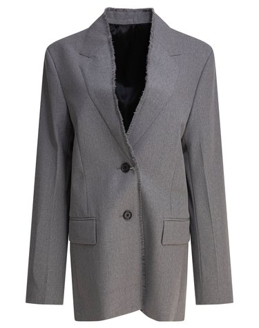 [해외직구][토템]Raw Lapel 여성 블레이저 253-WRZ0054-FB0435039 5791560