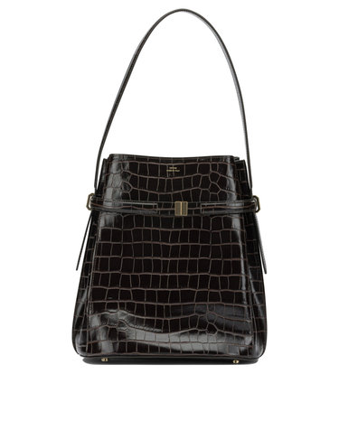 [해외직구][토템]Belted 숄더백 244-WAL0048-LE0076-034DARK BROWN 7560353