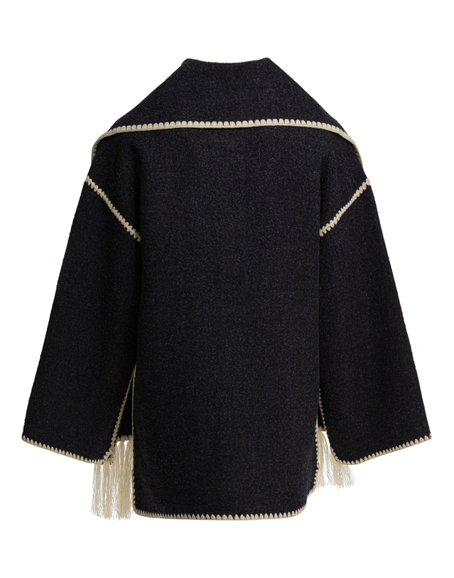 토템 [해외직구][토템] 여성 코트 244-WRO918-FB0292-083DARK GREY MELANGE 7555917 착용컷