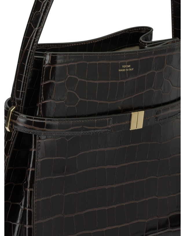 토템 [해외직구][토템]Belted 숄더백 244-WAL0048-LE0076-034DARK BROWN 7560353 착용컷