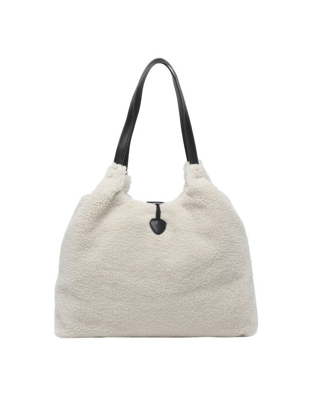 브이73 [해외직구][브이73] 숄더백 73BSA1W01OFF WHITE/NERO 7586770 착용컷