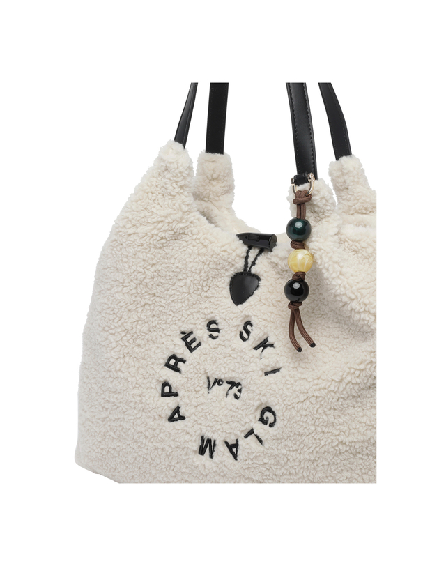 브이73 [해외직구][브이73] 숄더백 73BSA1W01OFF WHITE/NERO 7586770 착용컷