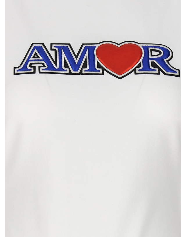 베트멍 [해외직구][베트멍]Amor 반팔 티셔츠 WE64TR340WWHITE 5675192 착용컷