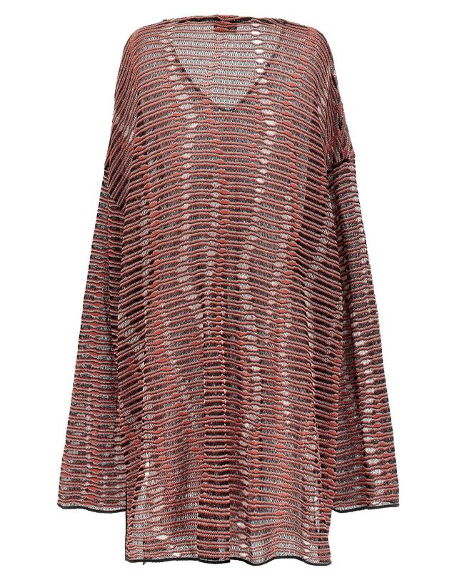 비텔리 [해외직구][비텔리]Wave Jacquard 니트 SS23D38G07PLKJ12MULTICOLOR 2054309 착용컷
