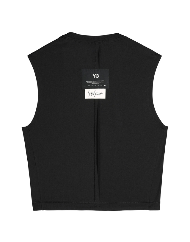 와이쓰리 [해외직구][Y-3] 민소매 티셔츠 KF6191 7128210 착용컷