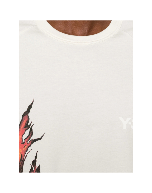 와이쓰리 [해외직구][Y-3] 반팔 티셔츠 KU2200 WHITE 7411187 착용컷
