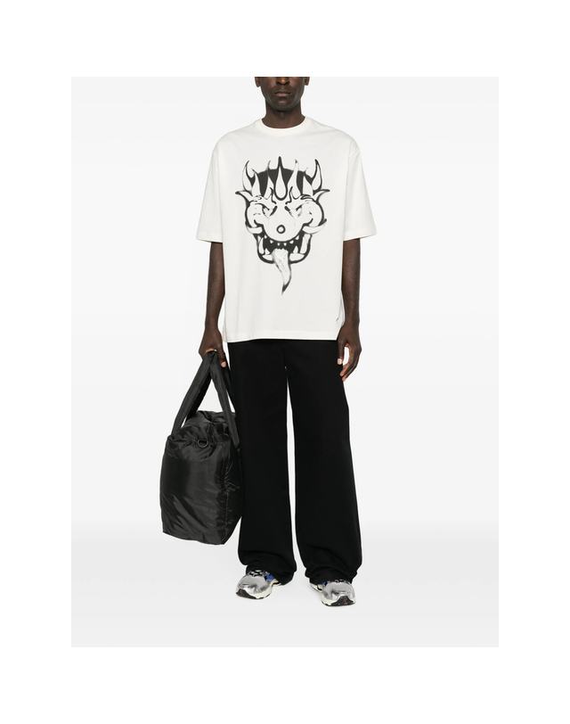 와이쓰리 [해외직구][Y-3] 반팔 티셔츠 KU2249 WHITE 7495673 착용컷