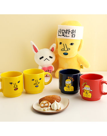신묘한 / 기묘한 머그 2P
