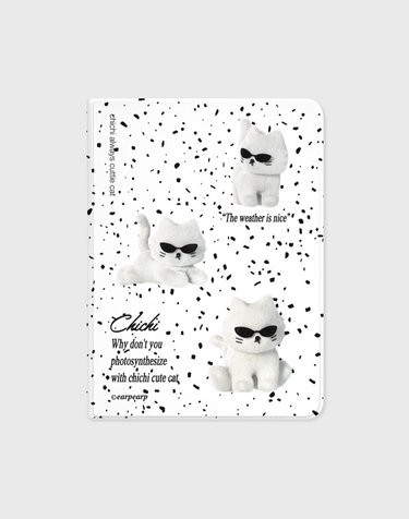SUNGLASSES CHICHI-WHITE(아이패드-커버)