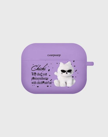 SUNGLASSES CHICHI-PURPLE(에어팟프로-컬러젤리)