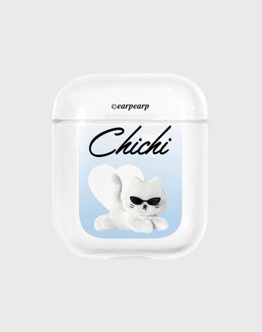 SUNGLASSES CHICHI HEART(에어팟-클리어)