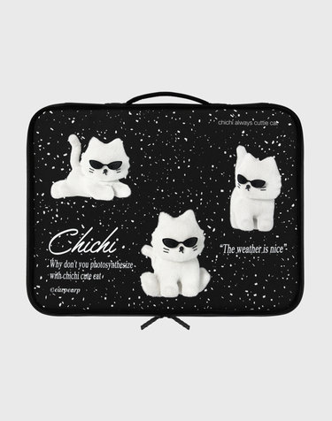 SUNGLASSES CHICHI-BLACK(북파우치)