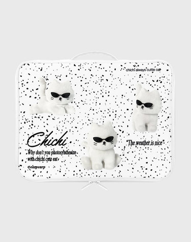 SUNGLASSES CHICHI-WHITE(북파우치)