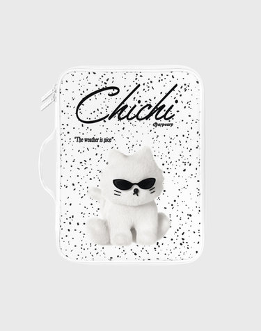 THE SUNGLASSES CHICHI-WHITE(11인치 북파우치)