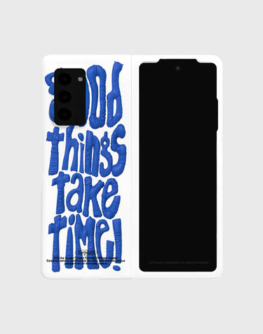 GOOD THINGS TAKE TIME-BLUE(Z폴드-하드)