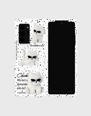 SUNGLASSES CHICHI-WHITE(Z폴드-하드)
