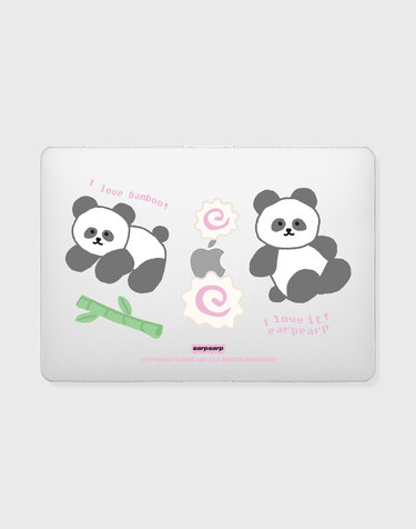 I LOVE IT PANDA(맥북-클리어하드)