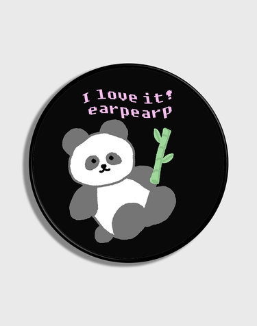 I LOVE IT PANDA-BLACK(스마트톡)