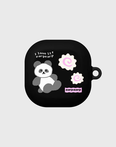 I LOVE IT PANDA-BLACK(버즈-하드)