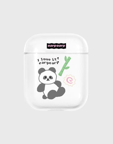 I LOVE IT PANDA(에어팟-클리어)