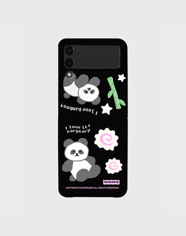 I LOVE IT PANDA-BLACK(Z플립-하드)