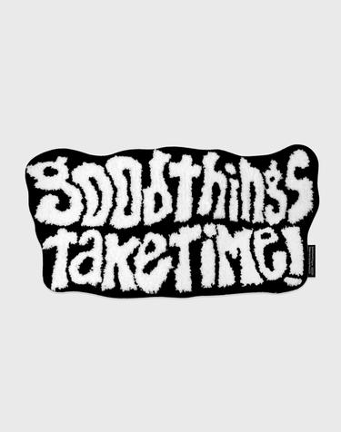 GOOD THINGS TAKE TIME-BLACK(러그)
