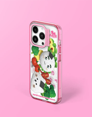 쿵야]도시락 주먹밥쿵야 치치-PINK(웨이브라벨)