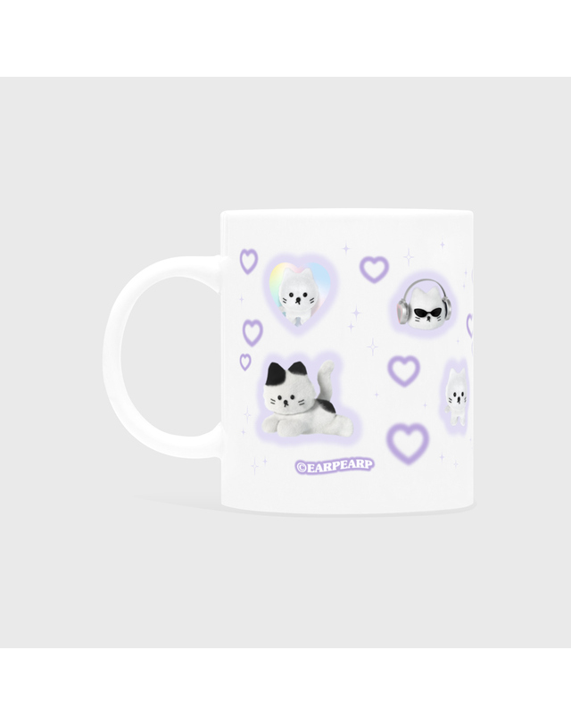 어프어프 CHICHI COLLECTION-PURPLE(머그컵) 착용컷