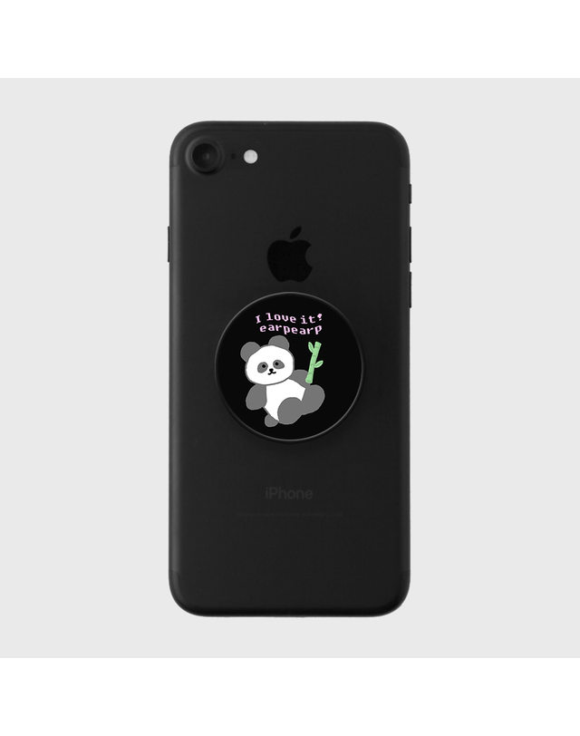 어프어프 I LOVE IT PANDA-BLACK(스마트톡) 착용컷