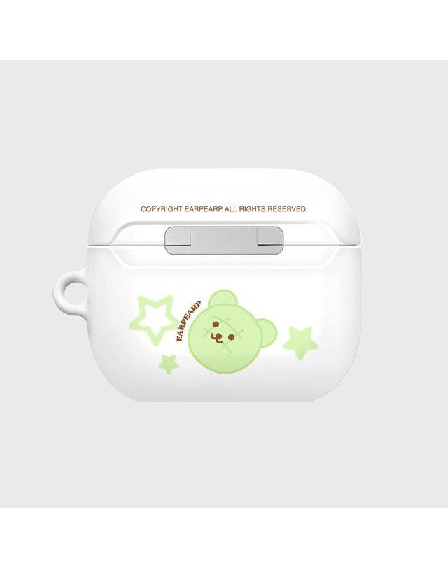 어프어프 MELONPAN THINGS COVY-WHITE(에어팟3-하드) 착용컷